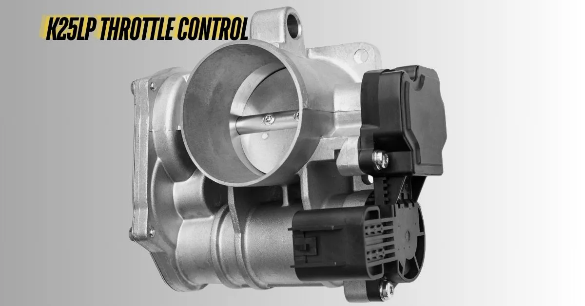 Where Can You Find K25LP Throttle Control?