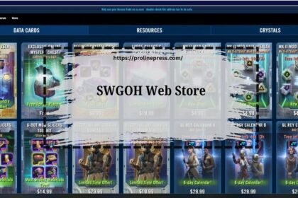 The SWGOH Webstore: A Comprehensive Guide