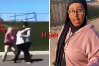 Watch~[VIRAL]~VIDEO: Pink Hoodie Hijab Fight Twitter Video Original