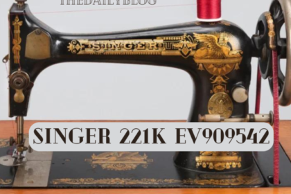 Singer 221K EV909542 A Timeless Classic Sewing Machine