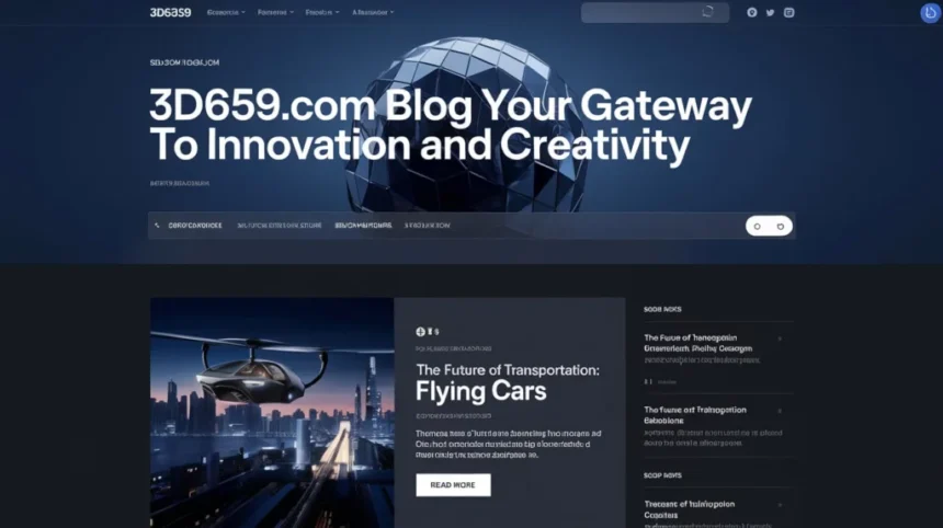 3d659.com Blog Your Gateway to Innovation and Creativity