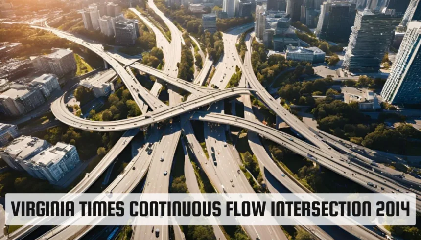 Virginia Times Continuous Flow Intersection 2014