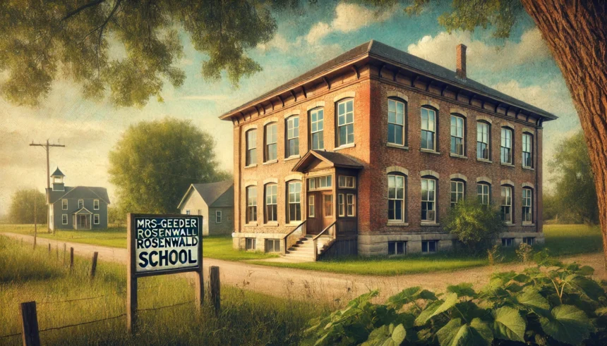 Mrs. Geeder Rosenwald School Changed History Forever