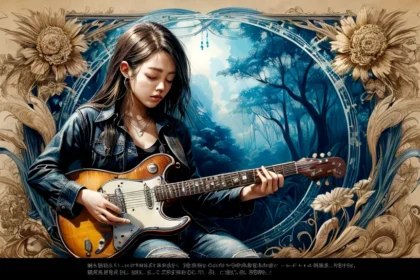 Blues Guitarist Cd Cover Template