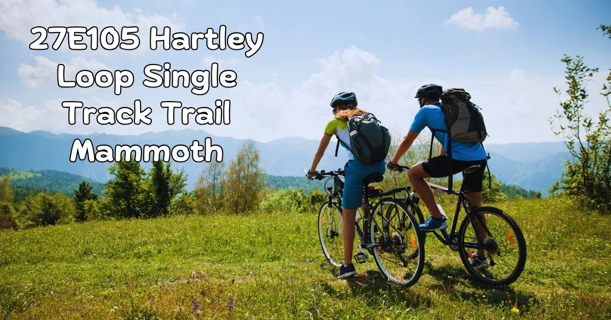 27e105 Hartley Loop Single Track Trail Mammoth : Overview