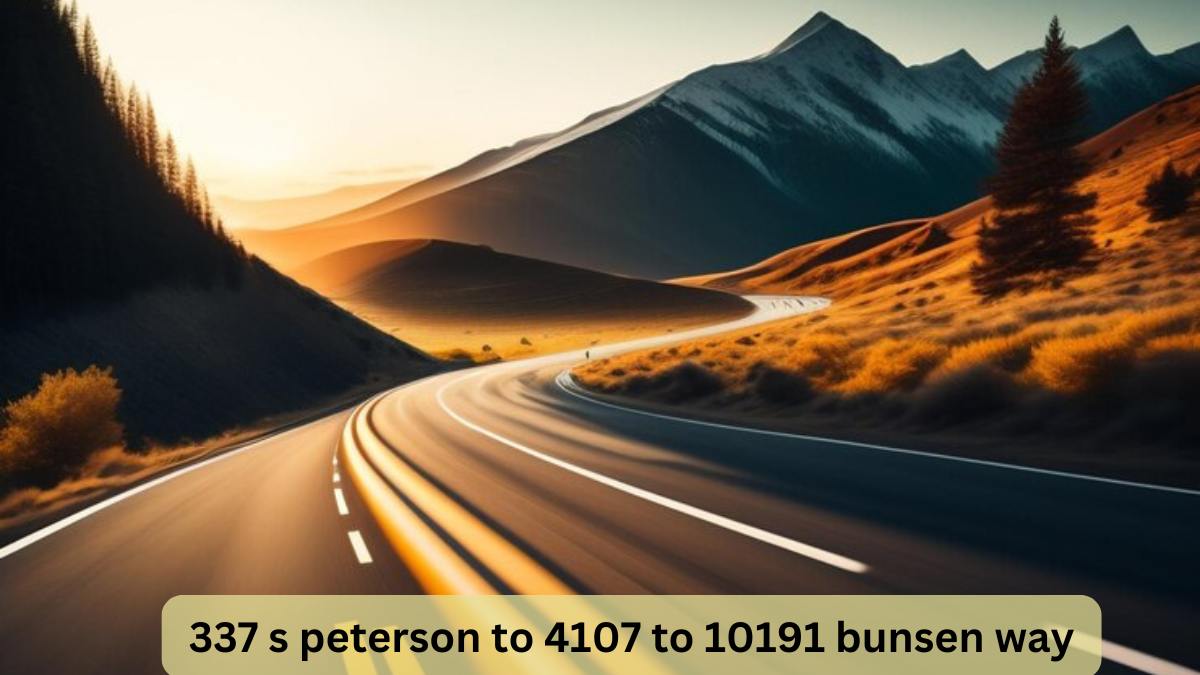 The Ultimate Guide: 337 S Peterson to 4107 to 10191 Bunsen Way