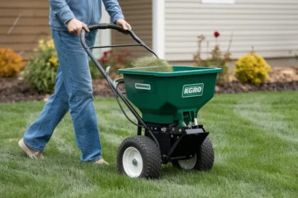 KGRO Broadcast Spreader Model 75466 Manual Download