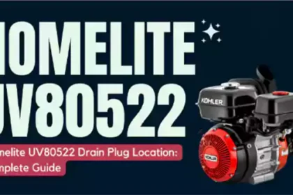 Homelite Uv80522 Drain Plug Location Diagram: A Step-by-Step Guide