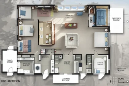 1983 Harrison Manufactured Home 245521 Floor Plans