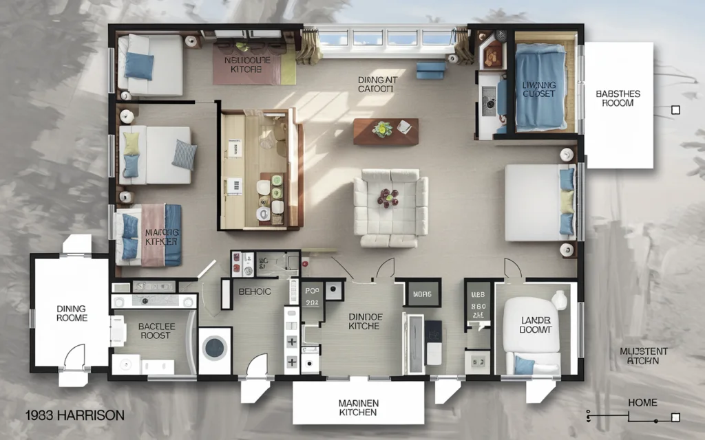 1983 Harrison Manufactured Home 245521 Floor Plans