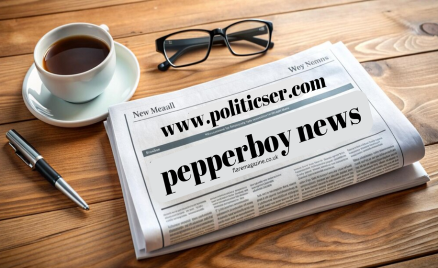www.politicser.com Pepperboy News: A New Era of Political Reporting