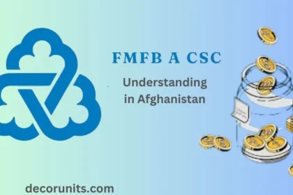 Understanding FMFB a CSC in Afghanistan