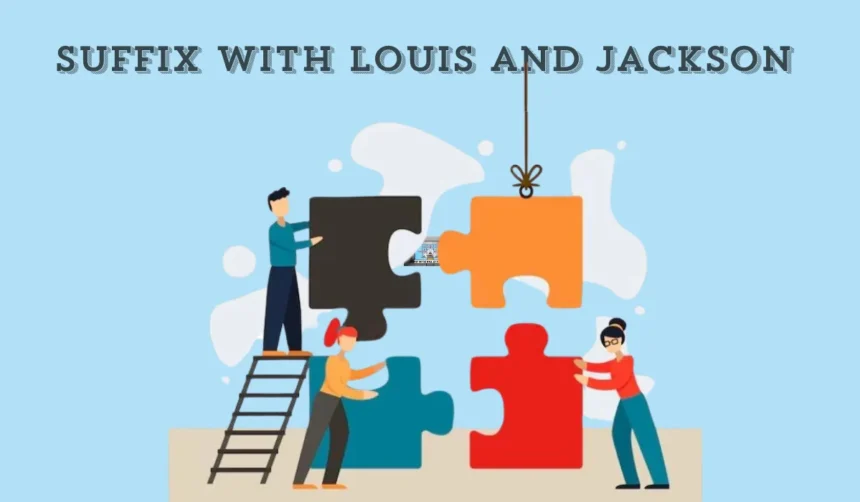 Suffix With Louis and Jackson: Your Complete Overview