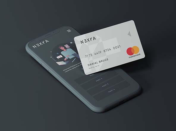 psd credit card mockup psdkeys.com