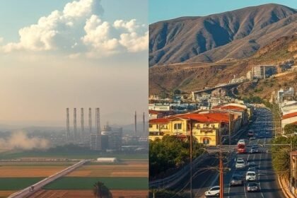 Fresno Vs Oaxaca City Comparison Pollution