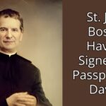 st. john bosco i haven't signed his passport yet davico