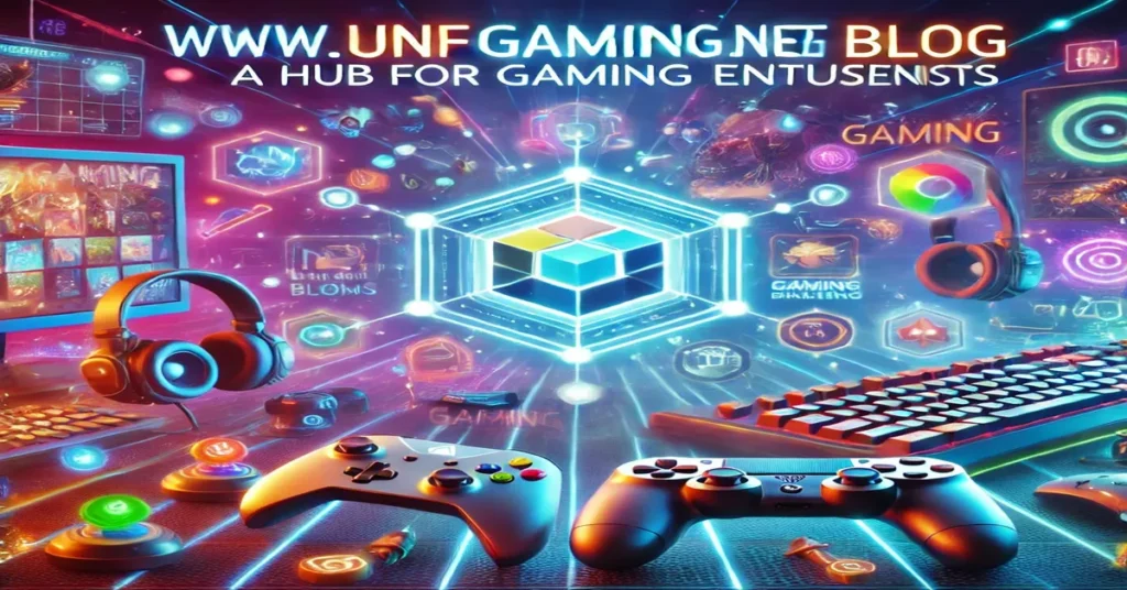 www.unfgaming.net Blog: A Hub for Gaming Enthusiasts