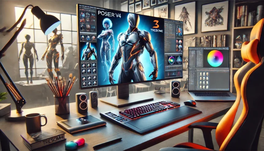 Poser V4 Z Tresomme: A Must-Have for 3D Artists