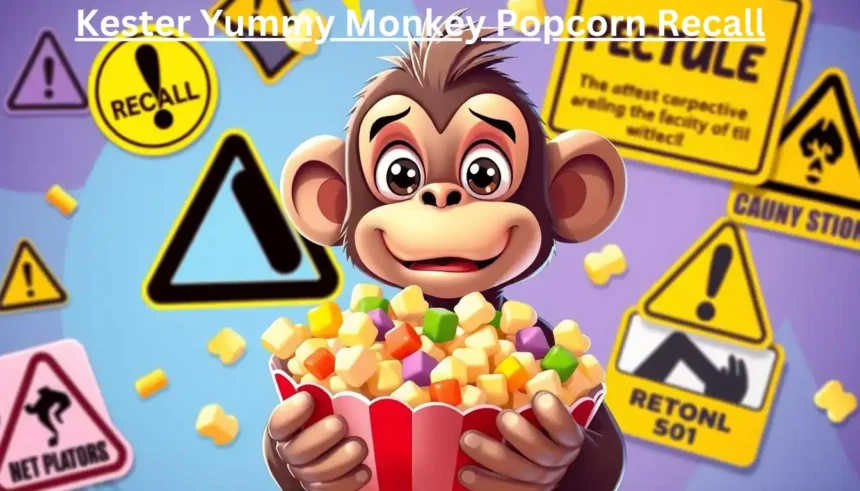 Kester Yummy Monkey Popcorn Recall: Important Safety Alert