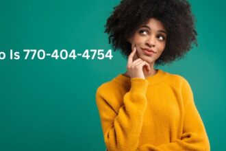 Who Is 770-404-4754? Unveiling the Mystery Behind This Number