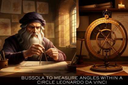 Bussola To Measure Angles Within a Circle Leonardo Da Vinci
