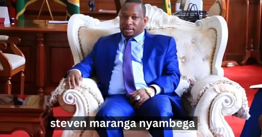 Steven Maranga Nyambega.: A Visionary Entrepreneur and Transformational Leader