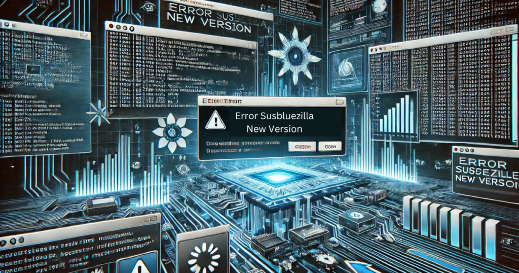 Error Susbluezilla New Version: Causes, Fixes & Prevention