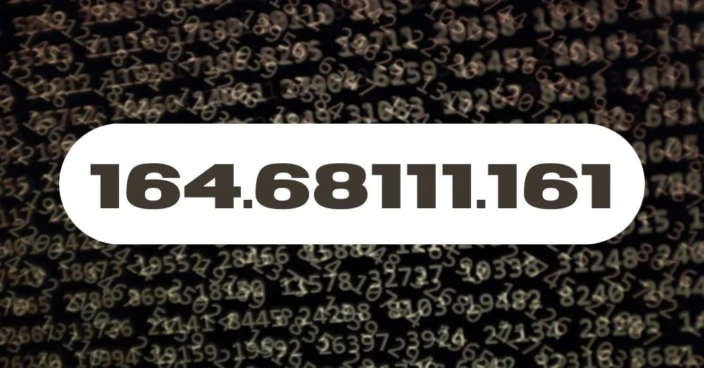 The Significance of 164.68111.161 in Modern Applications