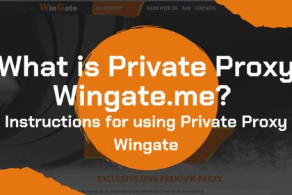 What is the private proxy wingate me?