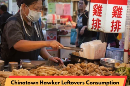 chinatown hawker leftovers consumption
