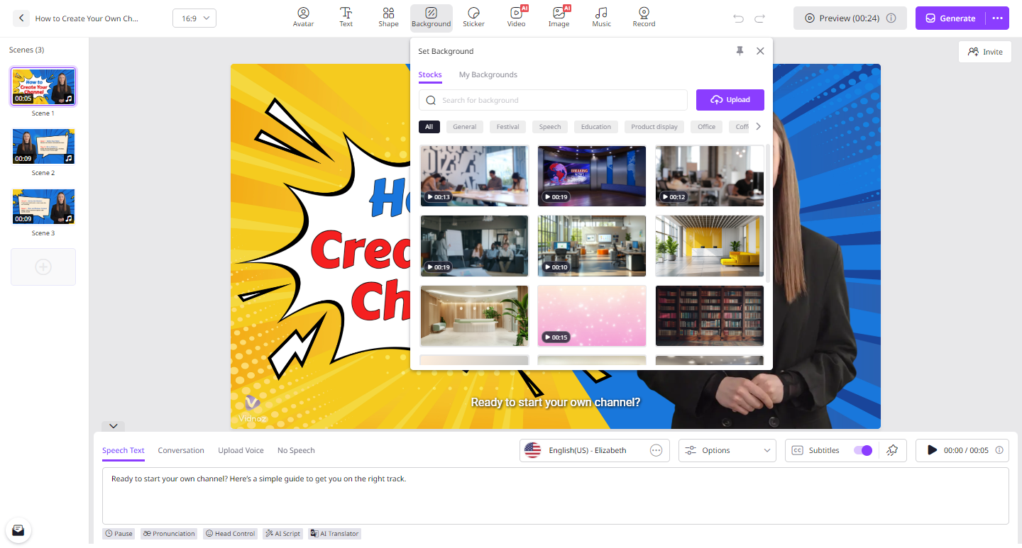 Beginner’s Guide to Creating Instructional Videos with Vidnoz AI 5