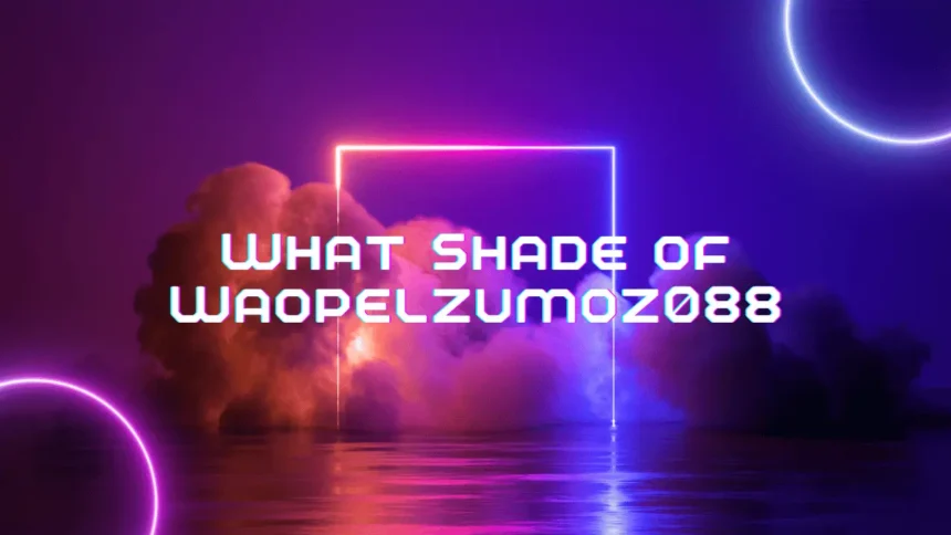 What Shade of Waopelzumoz088