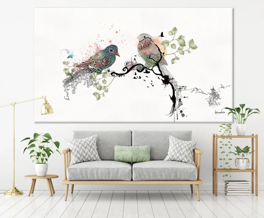 How Bird Canvas Art Brings Life to Your Walls