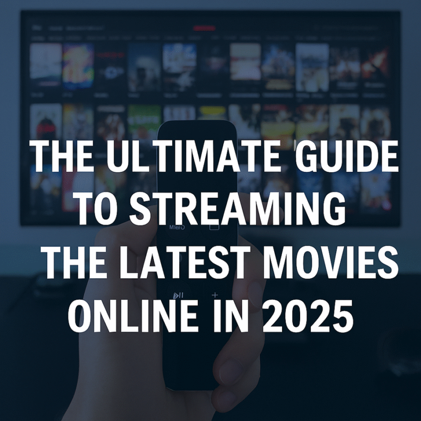 The Ultimate Guide to Streaming the Latest Movies Online in 2025