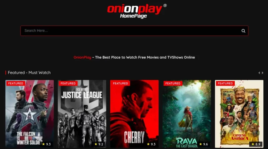 Onion Play Movies Website to stream free movies and shows