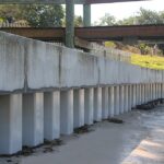 Vinyl Seawall Installation