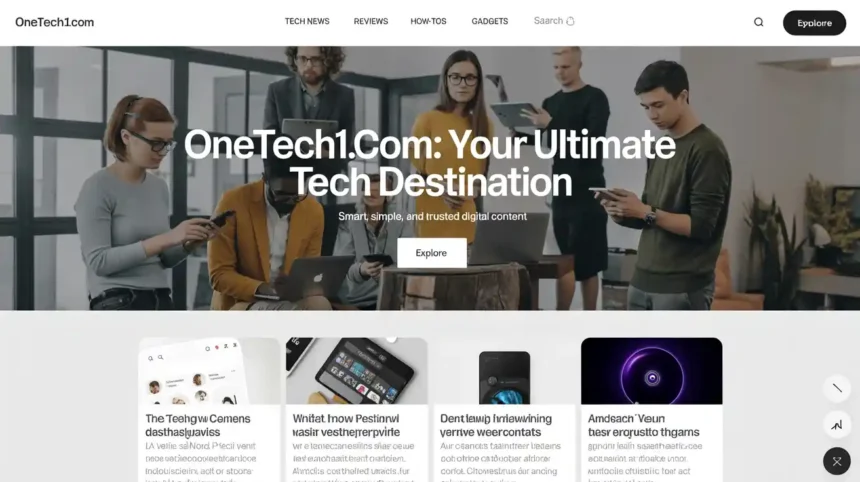 onetech1.com - Expert Tech Reviews, Latest News & Smart Digital Guides