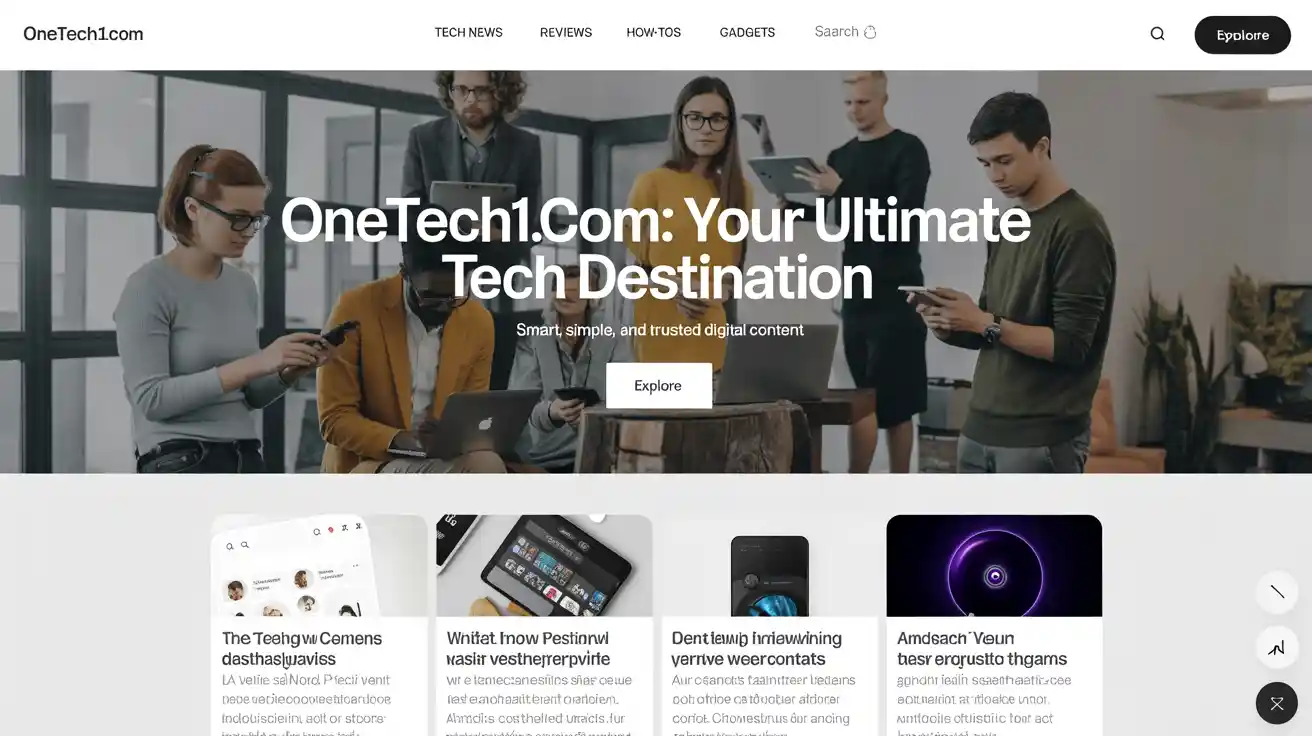 onetech1.com - Expert Tech Reviews, Latest News & Smart Digital Guides