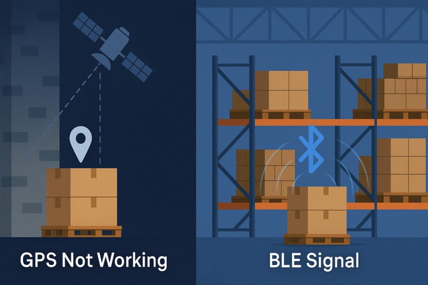Why GPS Doesn’t Work Indoors—and the Smarter Way to Track Pallets in Warehouses