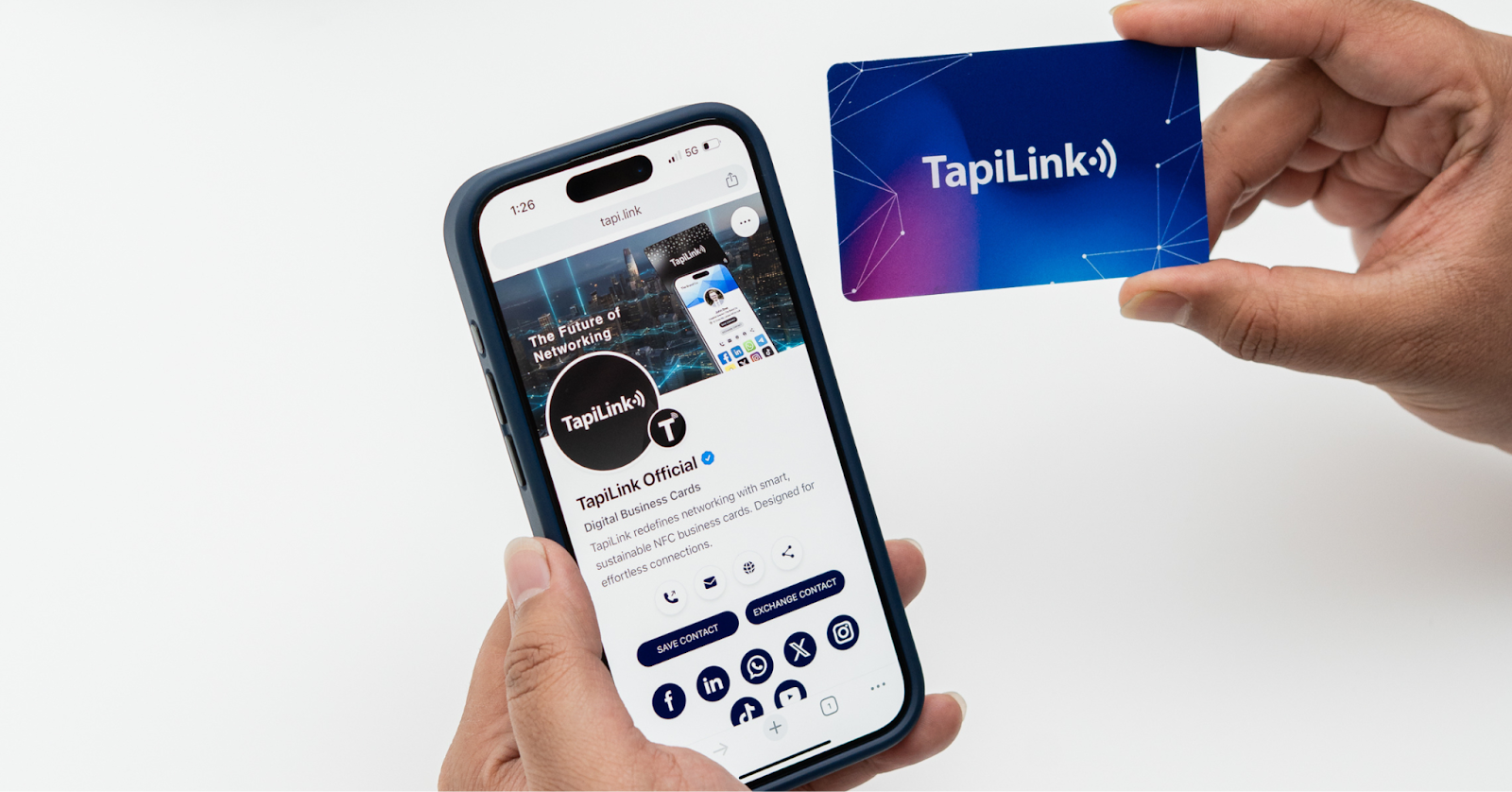 Tapilink: Next-Gen Networking With Digital Business Cards