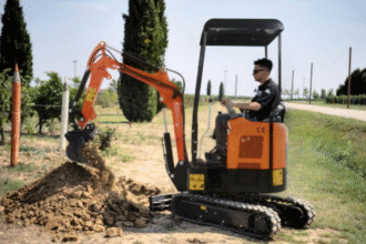 How Mini Excavators Are Designed for Low Ground Pressure