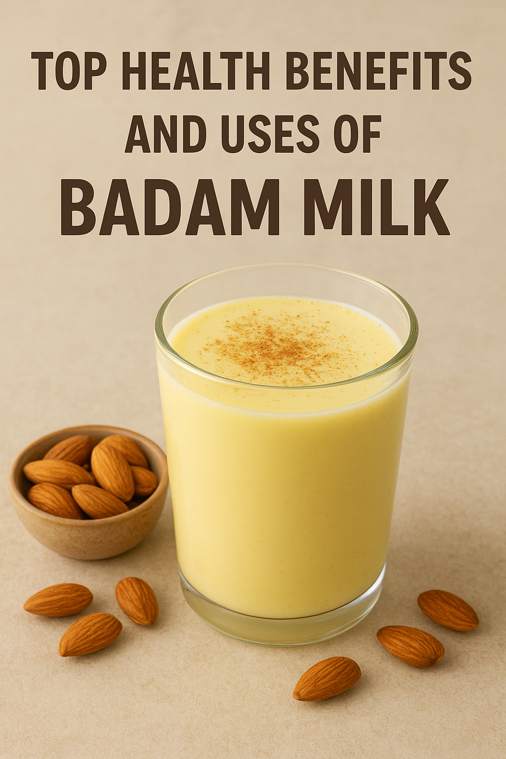 Top Health Benefits and Uses of Badam Milk Uses