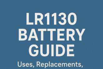 LR1130 Battery Guide: Uses, Replacements, and Specifications