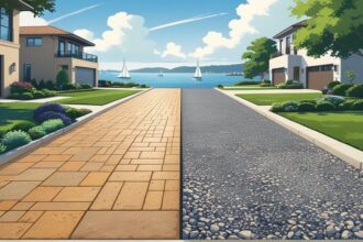 Stamped vs. Exposed Aggregate: Best Bayside Concrete Driveways