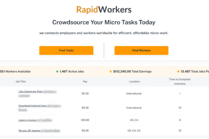 Rapidworkers Review: Uncover the Best Micro Jobs Website