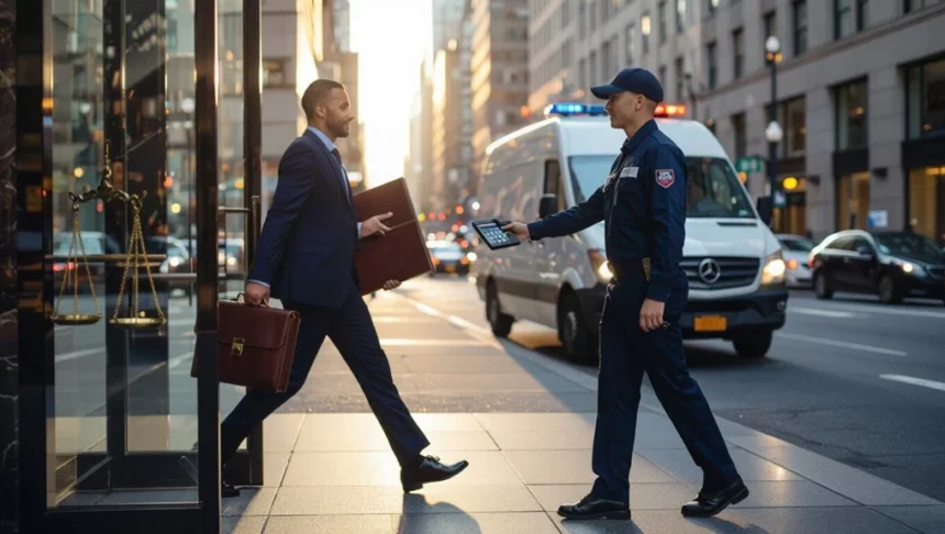 Why Law Firms Keep Same-Day Couriers on Speed Dial