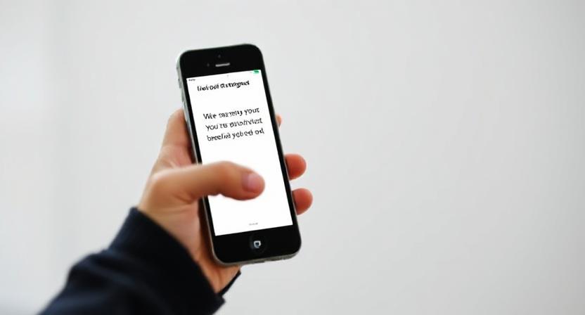 automated text message service