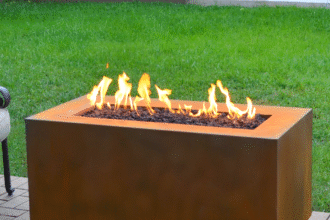 Corten Steel Planters and Firepits: A Stylish and Strong Choice for Your Outdoor Space