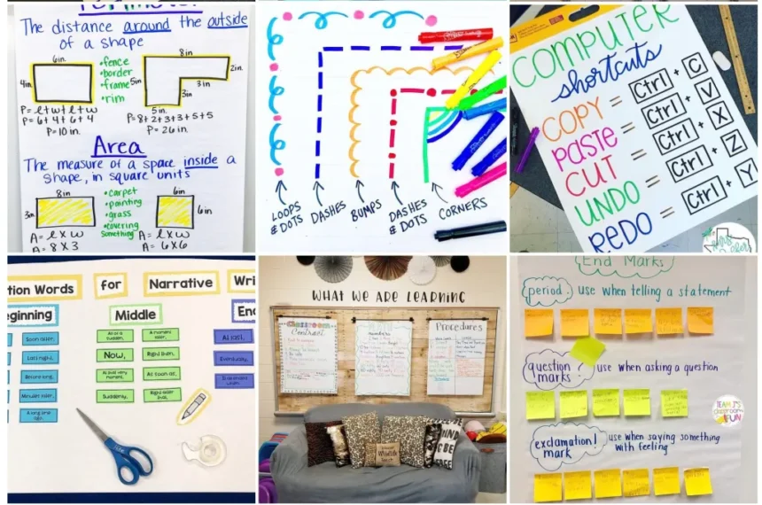 Classroom Anchor Charts