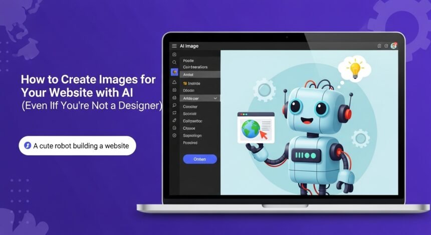 How to Create Images for Your Website with AI (Even If You’re Not a Designer)